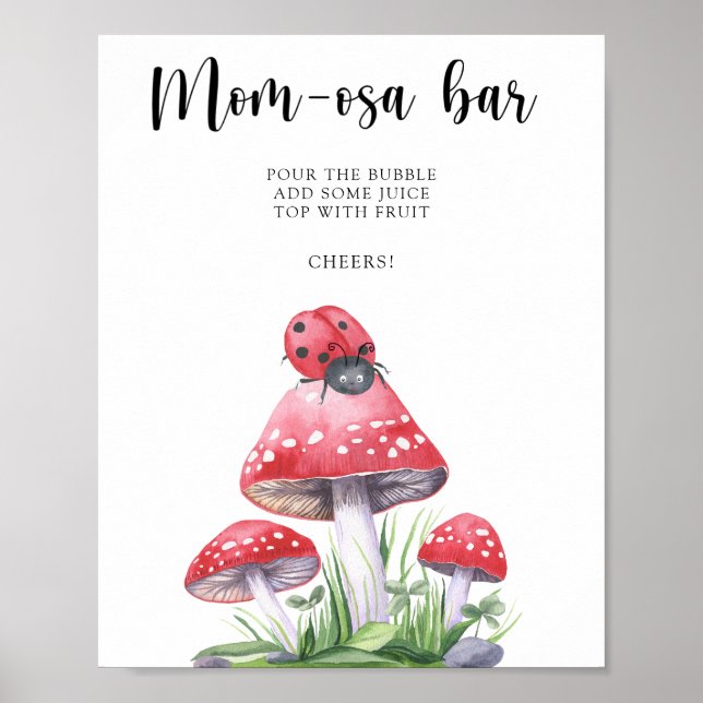 Ladybug - Mama-osa-Bar Poster (Vorne)