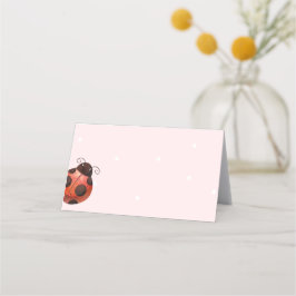 Ladybug Menu Zelt Cards & Platzkarten