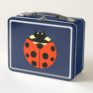 Ladybug Metall Brotdose