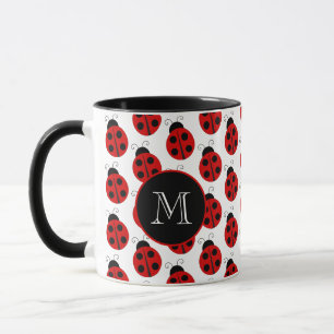 Ladybug Monogram-Tasse Tasse