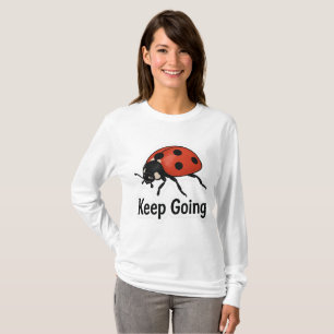 Ladybug Motivation Sticker T-Shirt