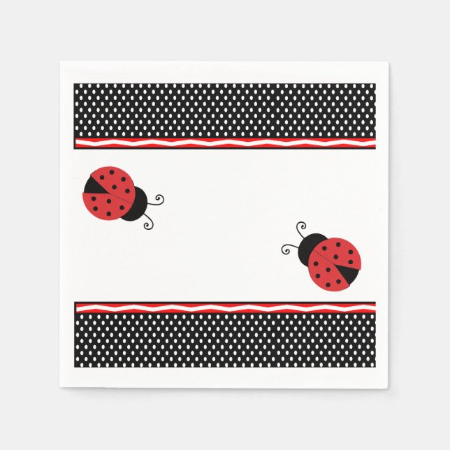 Ladybug Napkins Serviette (Vorderseite)