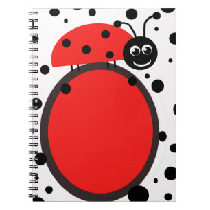 Ladybug-Notebook Notizblock