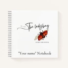 Ladybug-Notebook Notizbuch