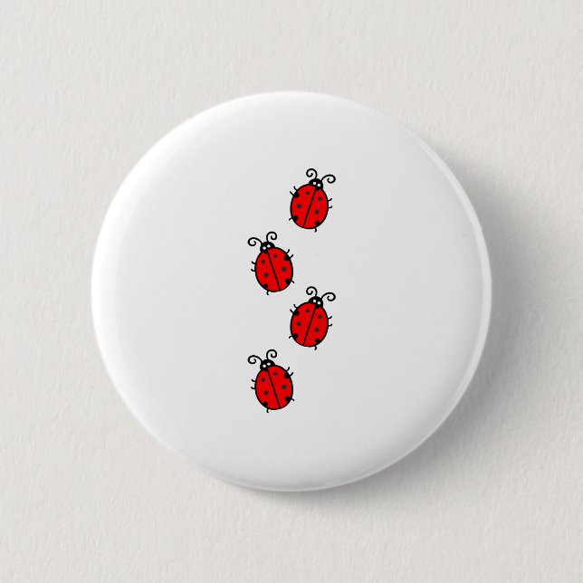 LadyBug Office-Zuhause personalize Destiny Destiny Button (Vorderseite)
