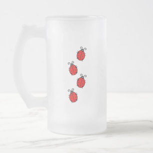 LadyBug Office-Zuhause personalize Destiny Destiny Mattglas Bierglas