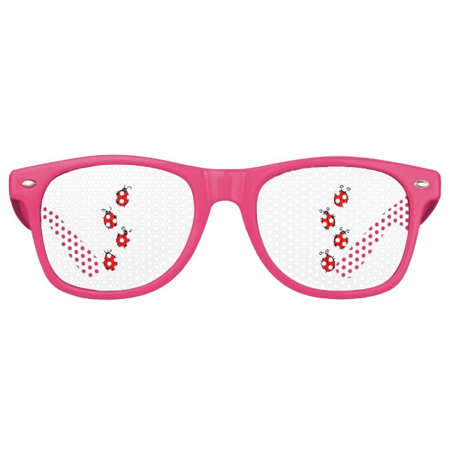 LadyBug Office-Zuhause personalize Destiny Destiny Partybrille (Vorderseite)
