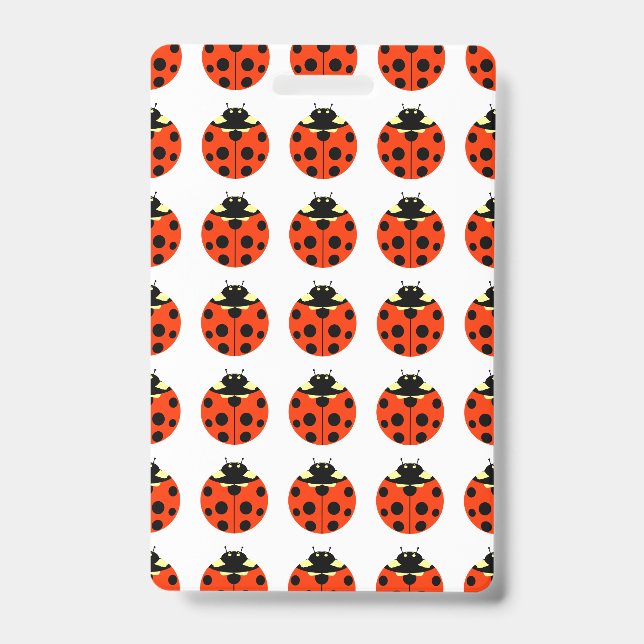 Ladybug Pattern Ausweis (Vorderseite)