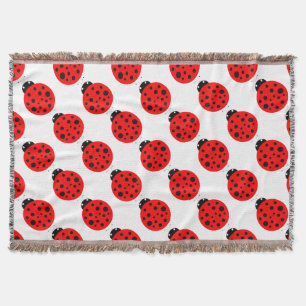 Ladybug Pattern Decke