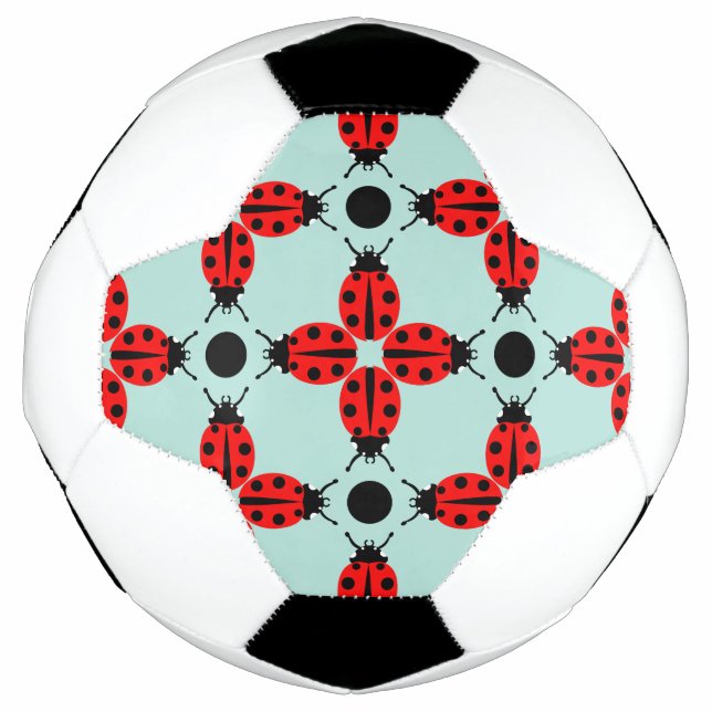 Ladybug Pattern Fußball (Vorderseite)
