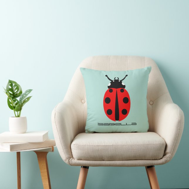 Ladybug Pattern Kissen (Stuhl )