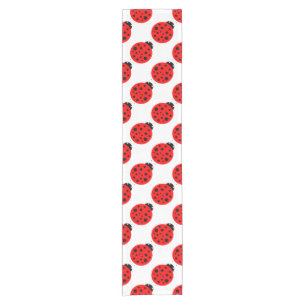 Ladybug Pattern Kurzer Tischläufer