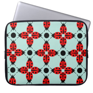 Ladybug Pattern Laptopschutzhülle