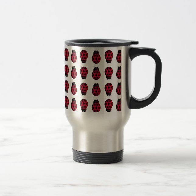 Ladybug Pattern Reisebecher (Rechts)