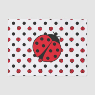Ladybug Pattern Seidenpapier
