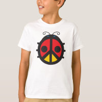 Ladybug Peace Sign