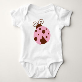 Ladybug, Pink Ladybug, Niedliche Ladybug, Ladybird Baby Strampler