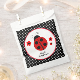 Ladybug Polka Dot Baby Dusche Geschenktütchen
