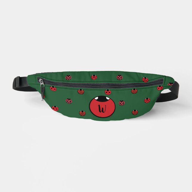 Ladybug Polka Dots Bauchtasche (Vorderseite)
