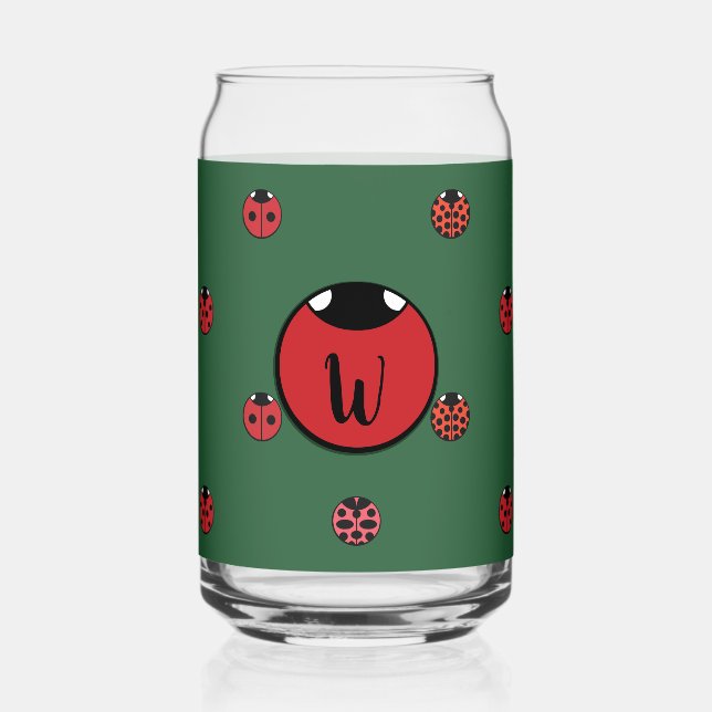 Ladybug Polka Dots Dosenglas (Vorderseite)