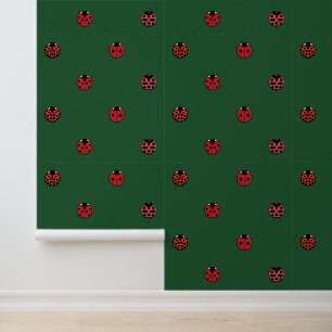 Ladybug Polka Dots Tapete