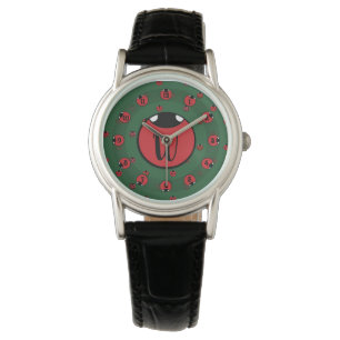 Ladybug Polka Dots Watch Armbanduhr