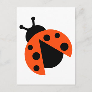 Ladybug Postkarte