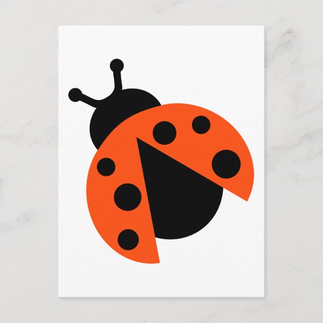 Ladybug Postkarte (Vorderseite)