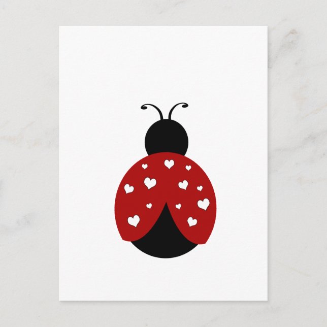 Ladybug Postkarte (Vorderseite)