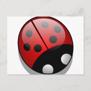 Ladybug Postkarte