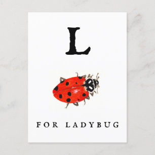 Ladybug Postkarte