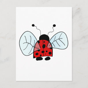 Ladybug Postkarte