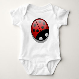 Ladybug, Red Ladybug, Niedliche Ladybug, Lady Käfe Baby Strampler