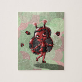 Ladybug Robot Girl Puzzle