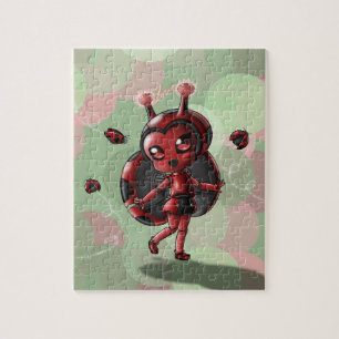 Ladybug Robot Girl Puzzle