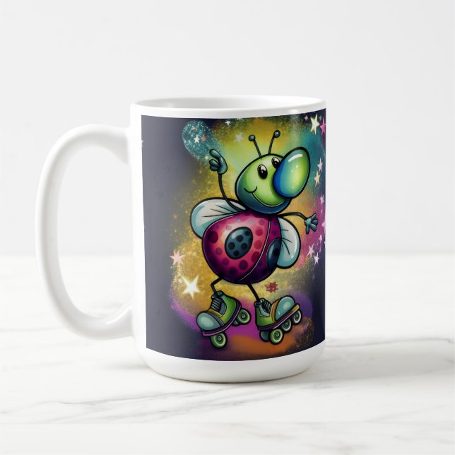 Ladybug Roller Disco Mug (Gauche)