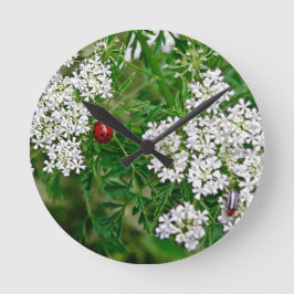 Ladybug Runde Wanduhr
