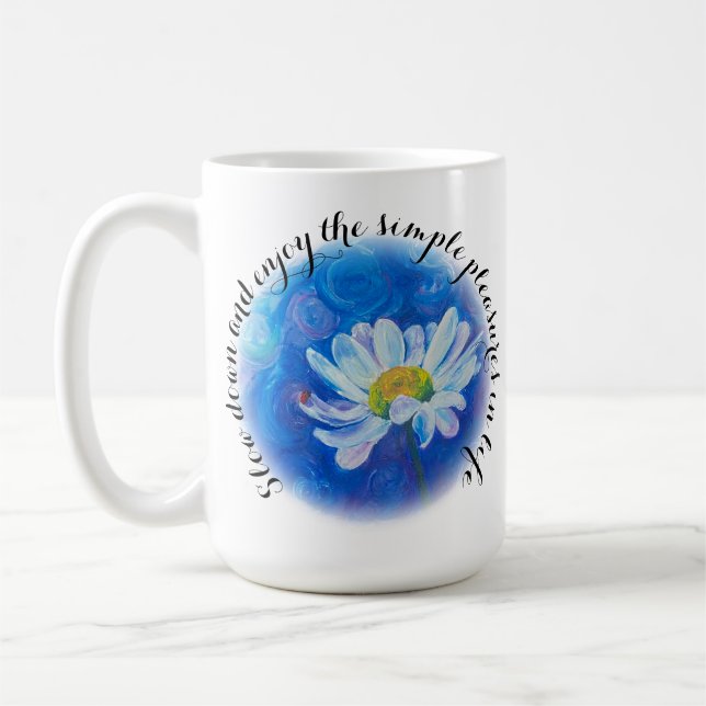 "Ladybug Serenade" Café Mug (Gauche)