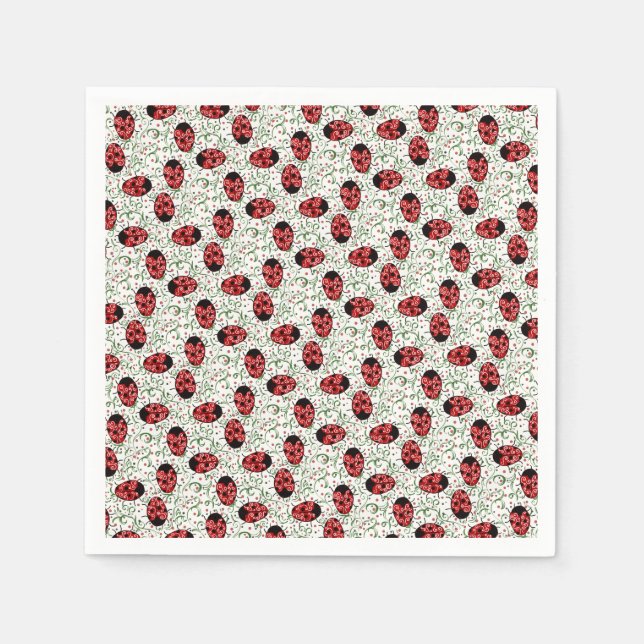 Ladybug Serviette (Vorderseite)