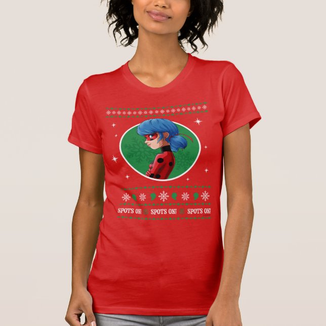 Ladybug setzt sich ein! Holiday Graphic T-Shirt (Vorderseite)