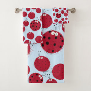 Ladybug Shindig Badhandtuch Set
