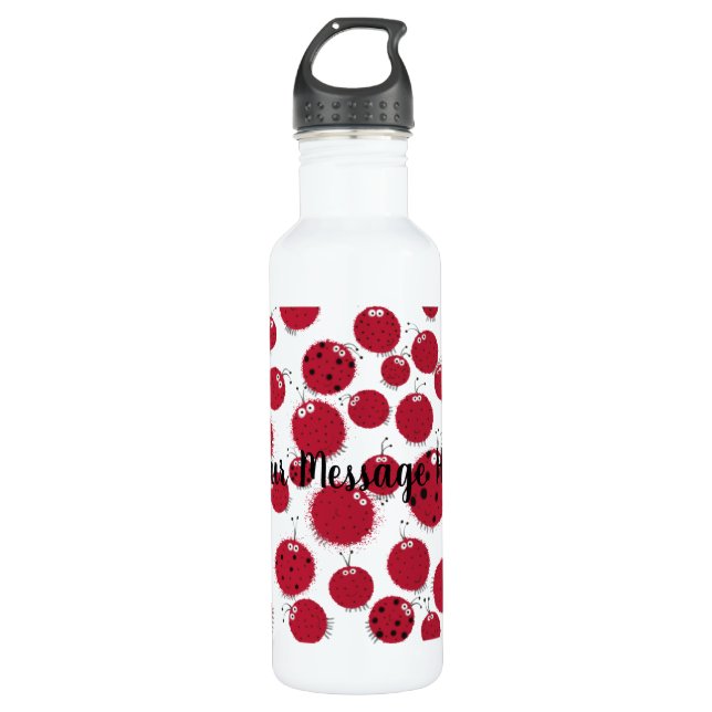 Ladybug Shindig Edelstahlflasche (Vorderseite)