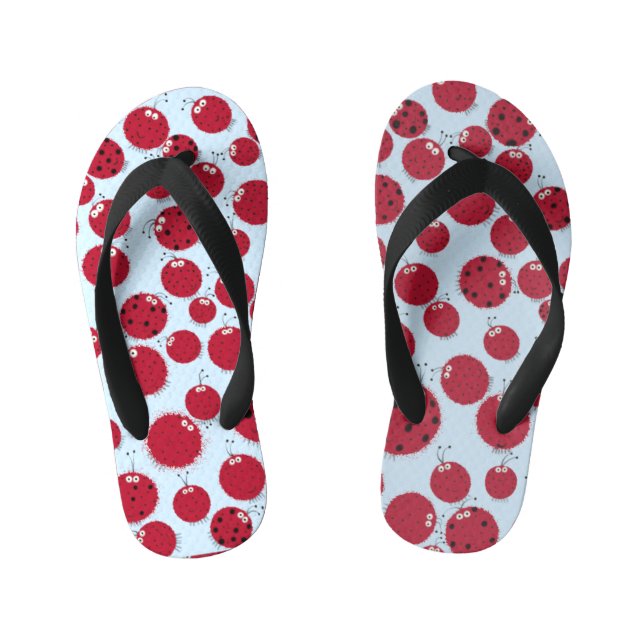 Ladybug Shindig Kinderbadesandalen (Fußbett)