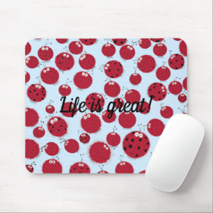 Ladybug Shindig Mousepad