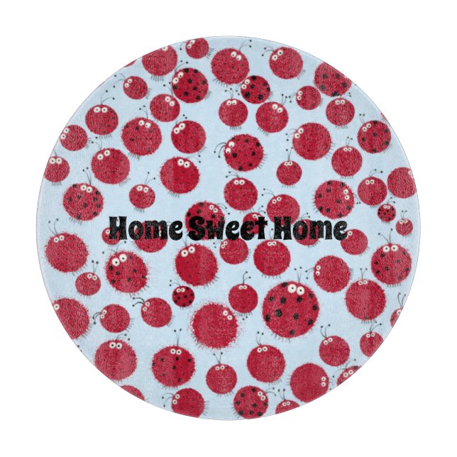 Ladybug Shindig Schneidebrett (Vorderseite)