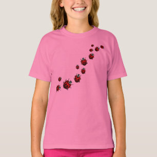 Ladybug Shirt Girls Angepasster T - Shirt Ladybug