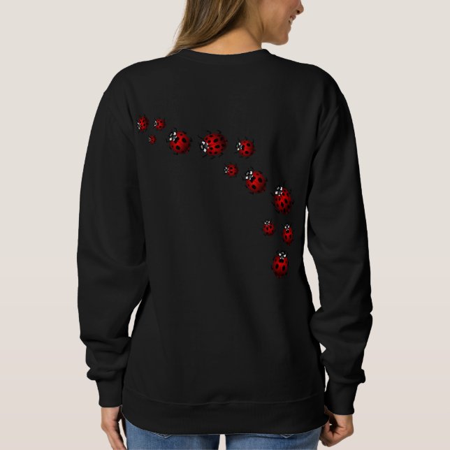 Ladybug Shirts Lady's Plus Size Ladybug Shirt (Rückseite)