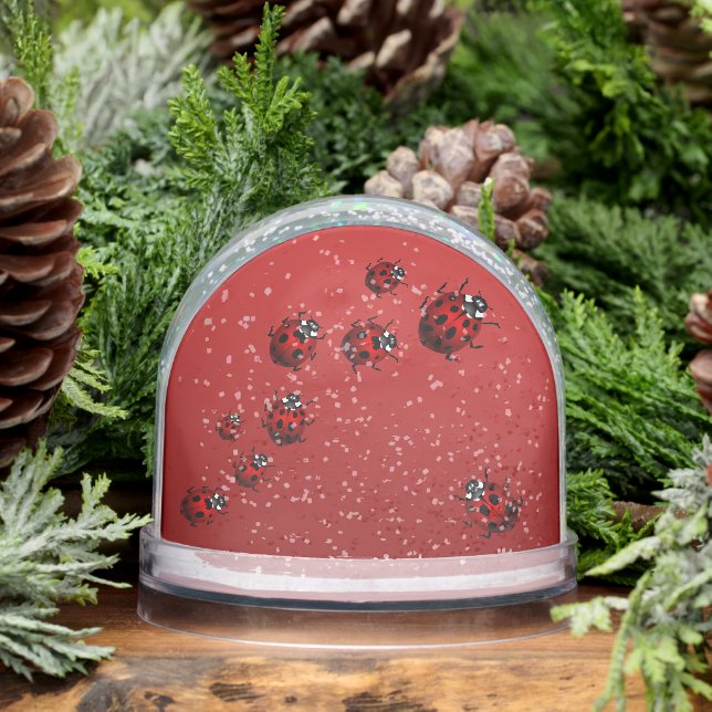 Ladybug Snow Globe Personalized Ladybug Snow Globe (Hiver)