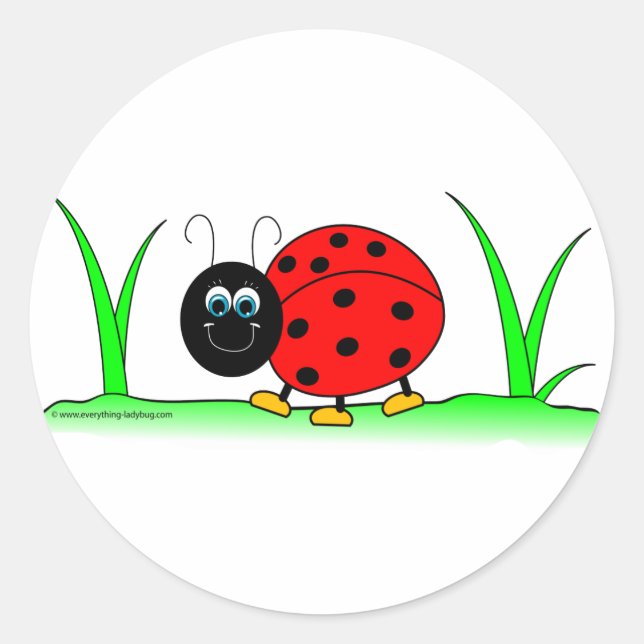 Ladybug Sticker (Vorderseite)