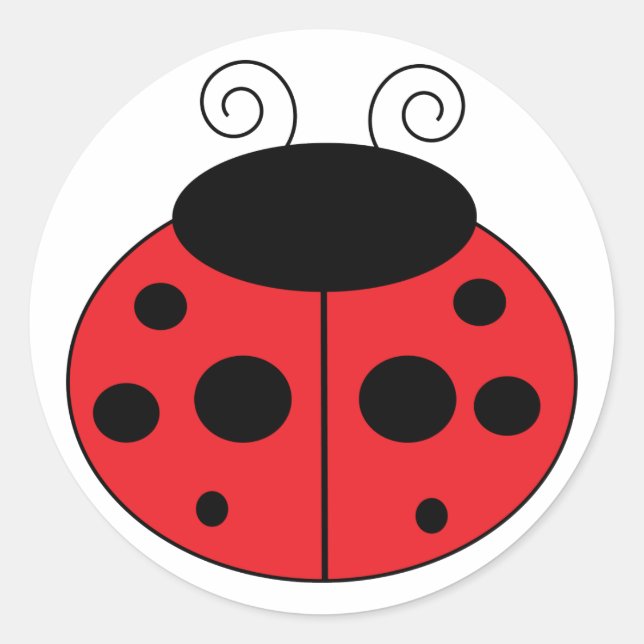 Ladybug Sticker (Vorderseite)